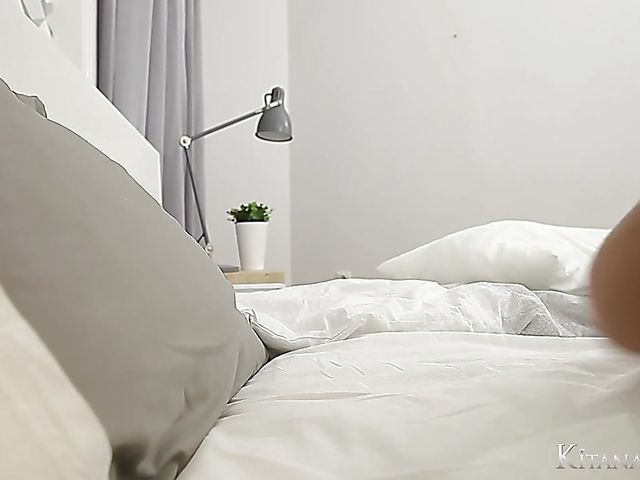 Kitana Lure and Shrima Malati lesbian sex and POV assfuck with cameraman