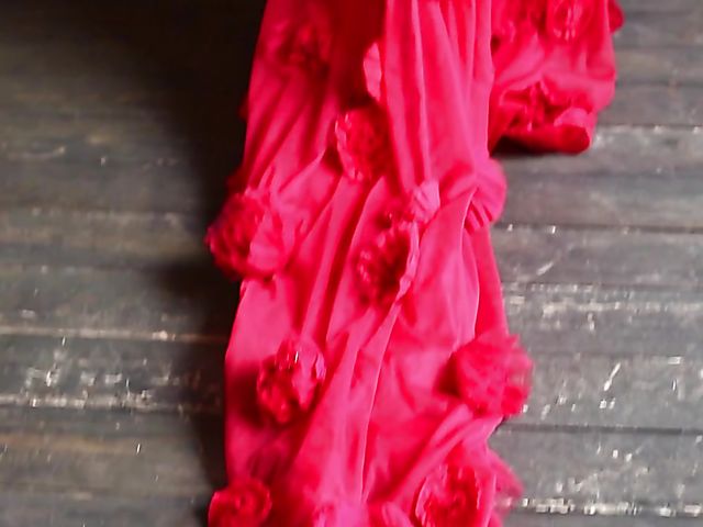 Babe in red Kitana Lure loves doing it with her anal toy