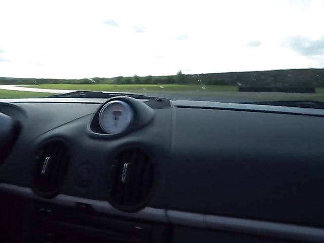 Busty blonde Kitana Lure driving topless and using dildos