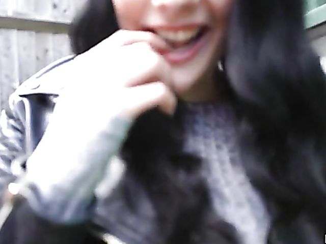 British girl Alessa Savage has sex for cash