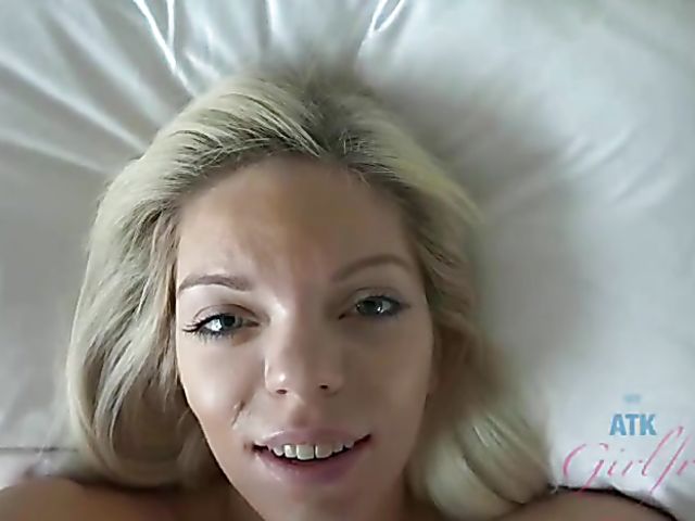 Morning fuck in POV with blond GF Trisha Parks
