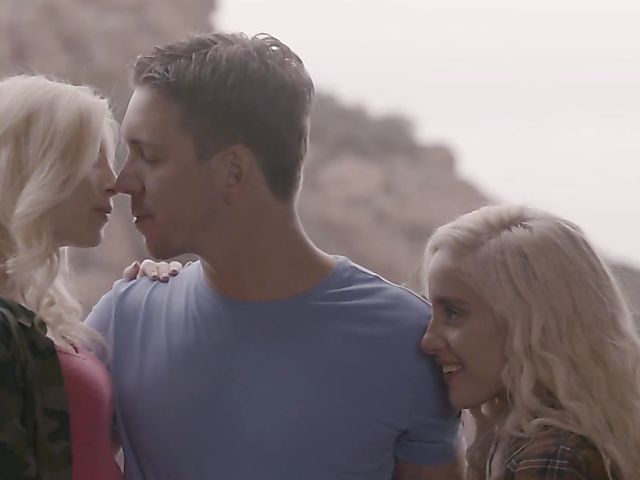 Two blonde threesome with Piper Perri and Naomi Woods