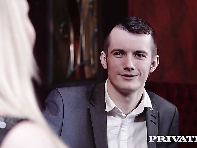 British slut Carmel Anderson sucks and fucks in the strip club