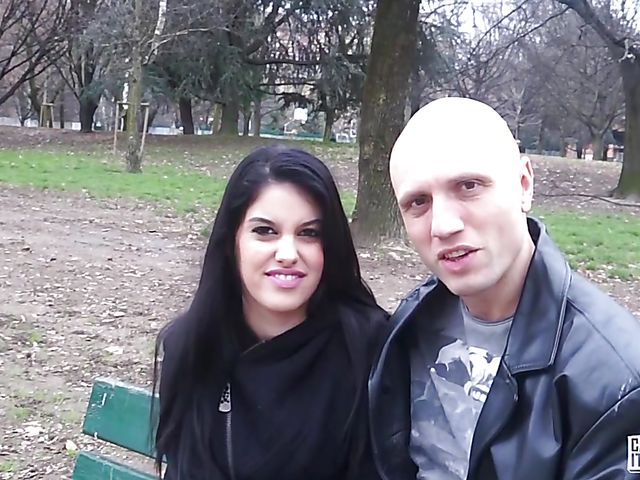 Spanish Italian couple anal on camera