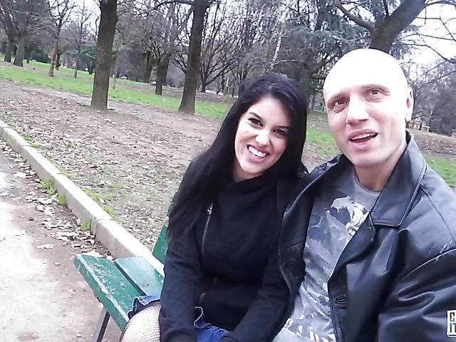 Spanish Italian couple anal on camera