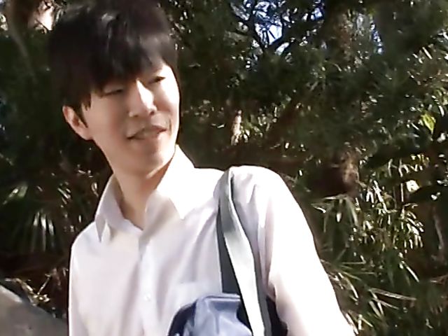 Shy Japanese guy gets some pussy