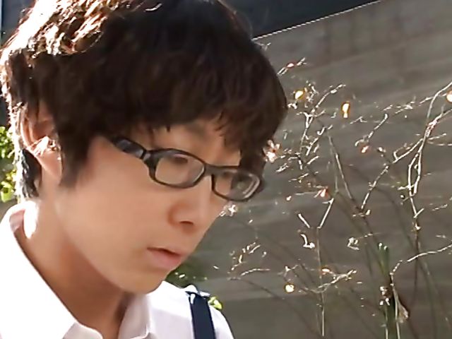 Shy Japanese guy gets some pussy