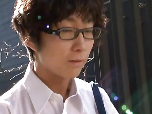 Shy Japanese guy gets some pussy