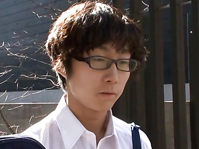 Shy Japanese guy gets some pussy