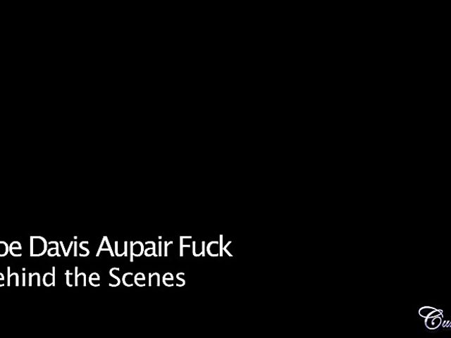 Messy facial for naughty brunette Zoe Davis