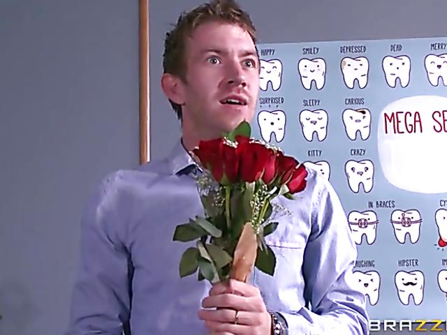 Hot nurse Monique Alexander can't resist his big cock