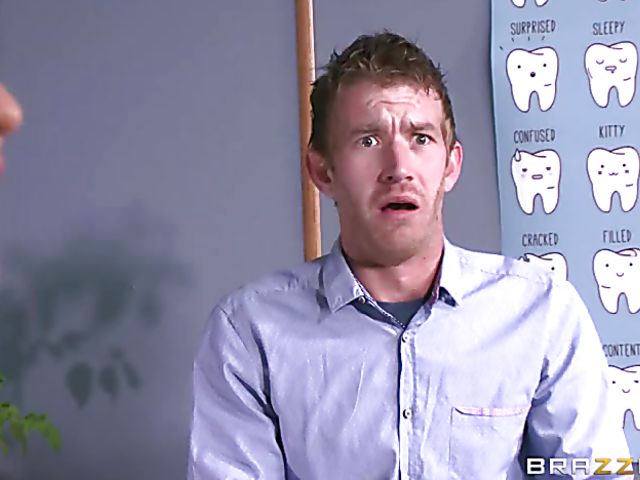 Hot nurse Monique Alexander can't resist his big cock