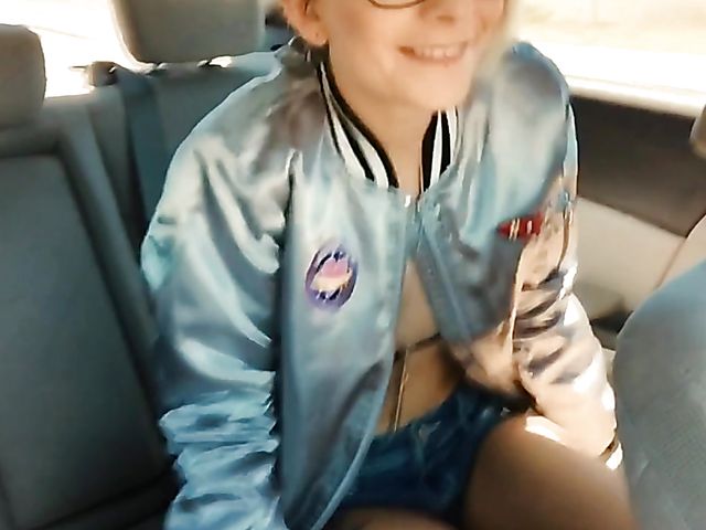 Riley Vega - Risky car masturbation on highway