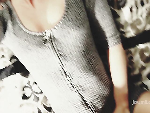 Mary Kalisy finger orgasm on the bed