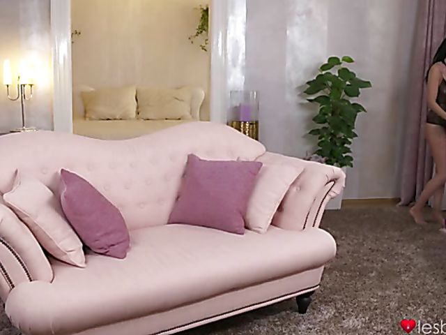 Euro lesbian dolls Angel Rush and Foxxi Black