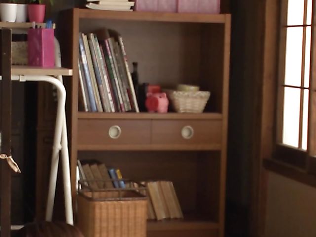 Tied up Japanese girl gives head