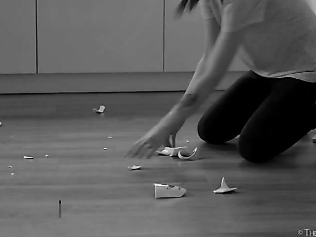 Alla B fingering herself in the evening