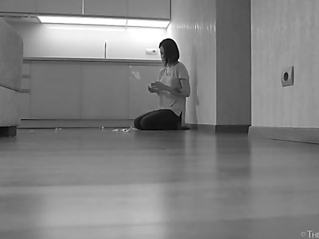 Alla B fingering herself in the evening