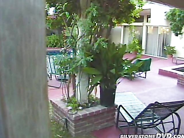 Hot babe gets a fuck in the garden