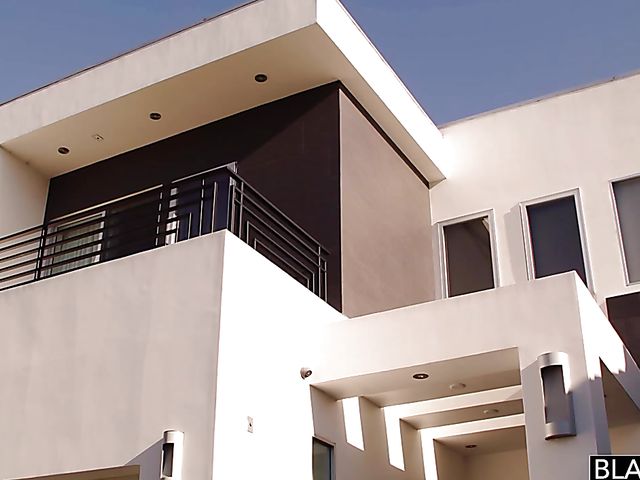 Petite girl Elsa Jean on a thick black cock