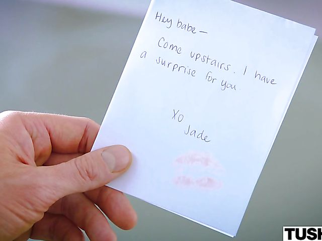 Double blowjob and anal with Jade Jantzen and Taylor Sands