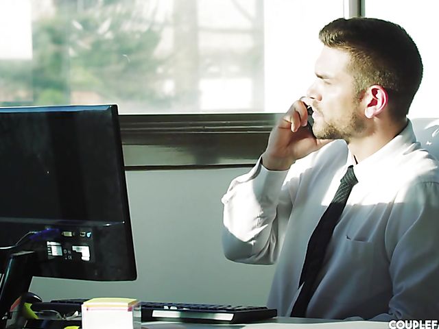 Pink haired horny MILF Sofia Star takes a stiff one