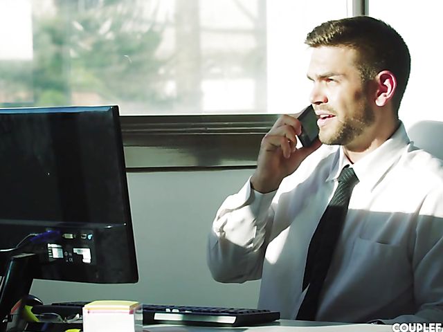 Pink haired horny MILF Sofia Star takes a stiff one