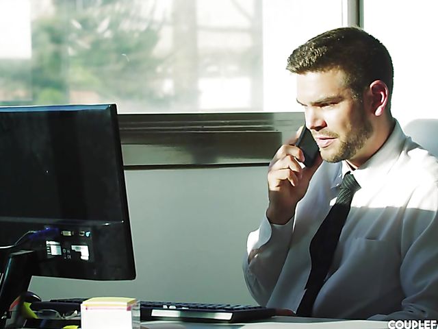 Pink haired horny MILF Sofia Star takes a stiff one