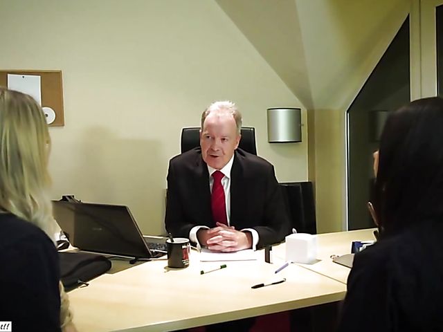 Rebecca Volpetti and Angie Lee in old and young threesome