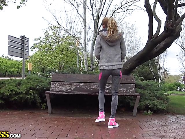 Kitchen fuck with his tight girlfriend