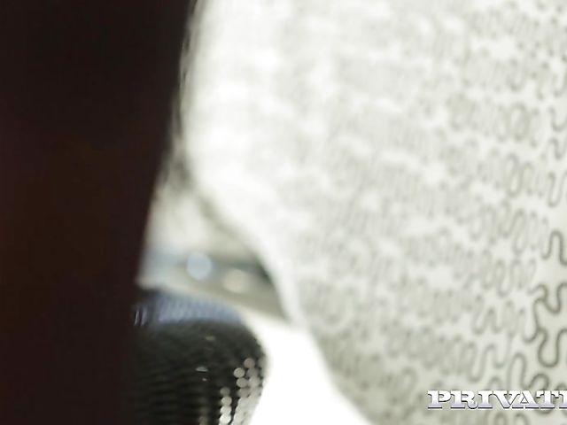 Euro MILF with fake breasts Ania Kinski gets blacked