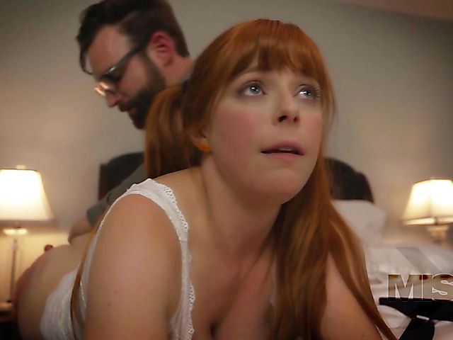 Big tits stepdaughter Penny Pax gets fucked and spanked