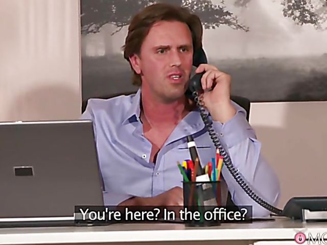 Office sex with gorgeous wife Victoria Daniels