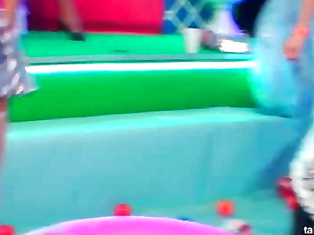 Party babes flashing boobs in the club