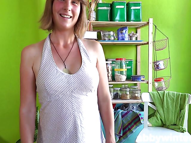 Amateur solo girl Lucie strips and fingers herself