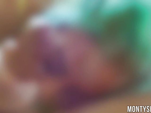 POV blowjob and rimming with green haired Phoenix Madina