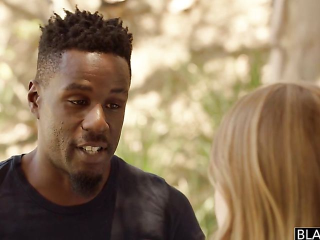 Dasiy Stone's first black cock