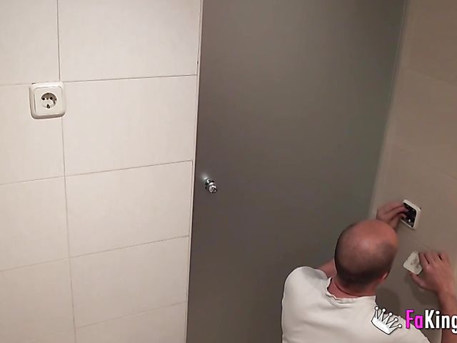 Dirty Debora gets pounded hard in the comfort of her home