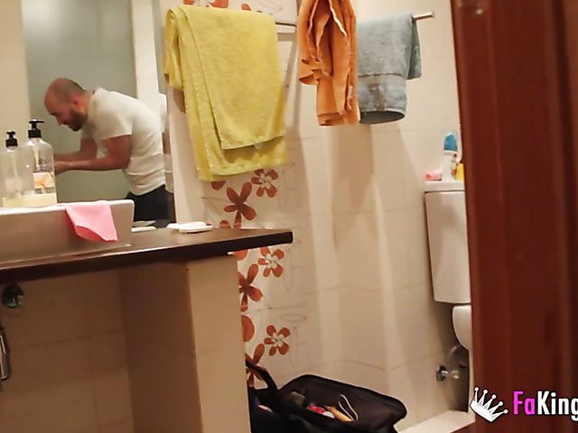 Dirty Debora gets pounded hard in the comfort of her home