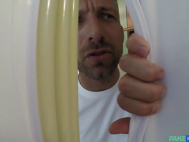 Anissa Kate titty fucks a fake doctor