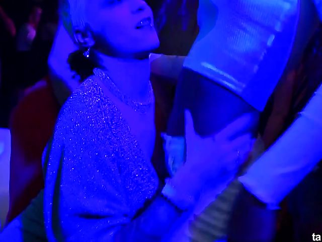 A crazy party lesbian chicks enjoy