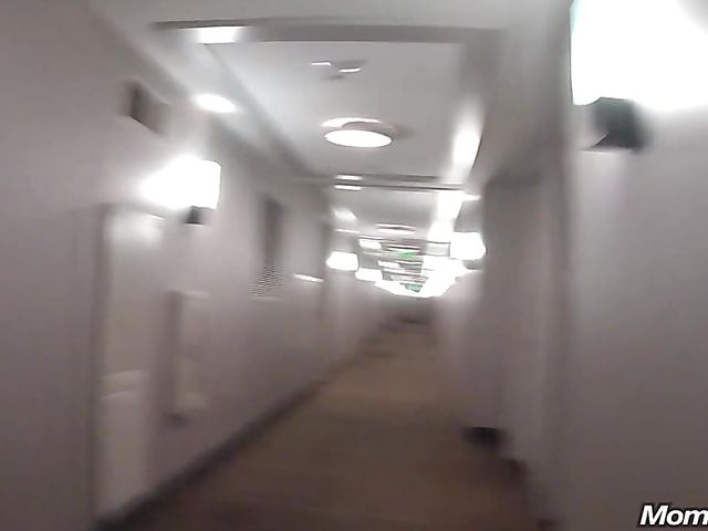 Fun in the hotel with big boobs MILF Barbie