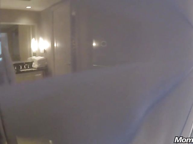 Fun in the hotel with big boobs MILF Barbie