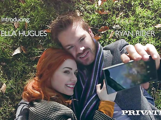 British redhead Ella Hughes enjoys the cock