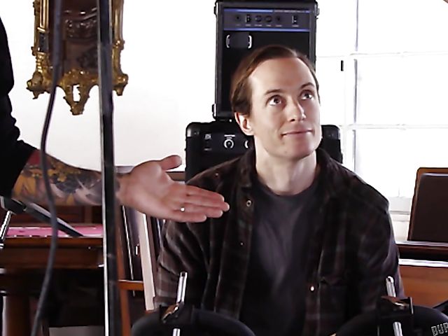 Big tit MILF Nina Elle gets tag teamed with her mask on