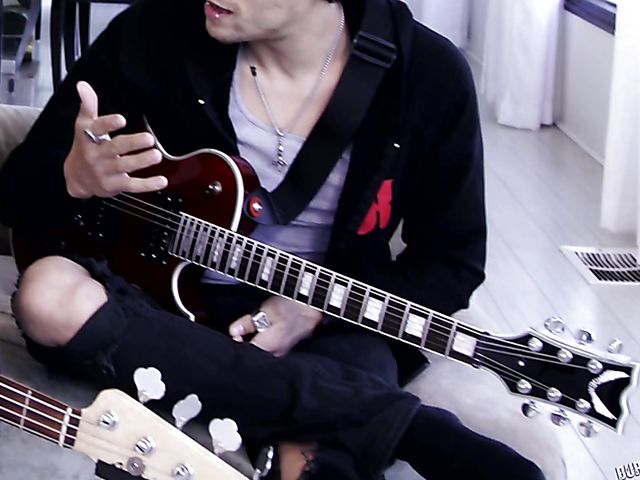 Big tit MILF Nina Elle gets tag teamed with her mask on