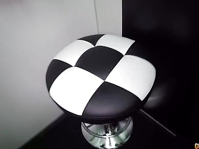 Changing room sex with pigtailed Angie White