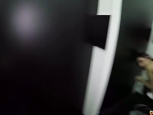 Changing room sex with pigtailed Angie White