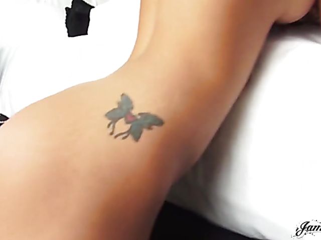 Horny porn star couple Kat Dior and James Deen