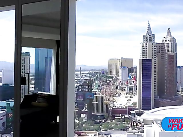 Morning anal sex with sweet GF Lucie Cline